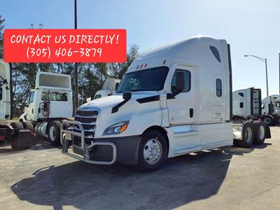 Freightliner Cascadia 126 Sleeper Semi Truck - 72" Condo Sleeper, 455HP, 12 Speed Automatic