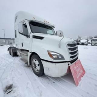 Freightliner Cascadia 126 Sleeper Semi Truck - 60" Mid Roof Sleeper, 455HP, 12 Speed Automatic