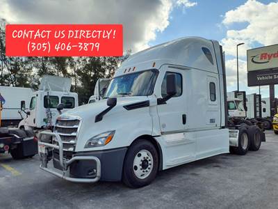 Freightliner Cascadia 126 Sleeper Semi Truck - 72" Condo Sleeper, 455HP, 12 Speed Automatic