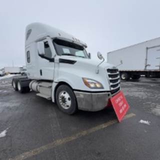 Freightliner Cascadia 126 Sleeper Semi Truck - 60" Mid Roof Sleeper, 455HP, 12 Speed Automatic