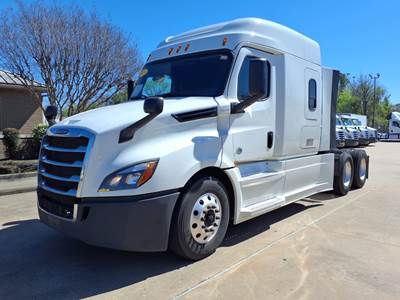 Freightliner Cascadia 126 Sleeper Semi Truck - 60" Mid Roof Sleeper, 455HP, 12 Speed Automatic