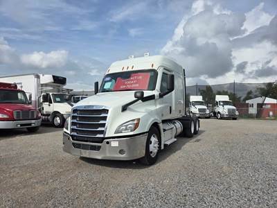 Freightliner Cascadia 126 Sleeper Semi Truck - 48" Mid Roof Sleeper, 455HP, 12 Speed Automatic