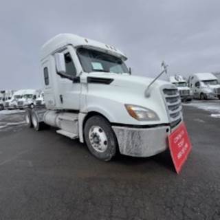 Freightliner Cascadia 126 Sleeper Semi Truck - 48" Mid Roof Sleeper, 455HP, 12 Speed Automatic