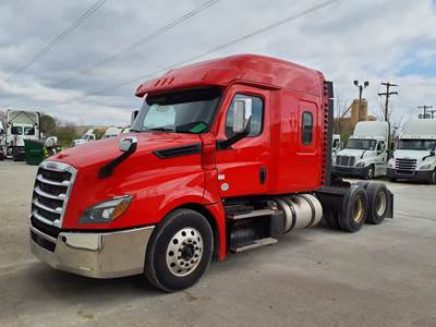 Freightliner Cascadia 126 Sleeper Semi Truck - 60" Mid Roof Sleeper, 455HP, 12 Speed Automatic