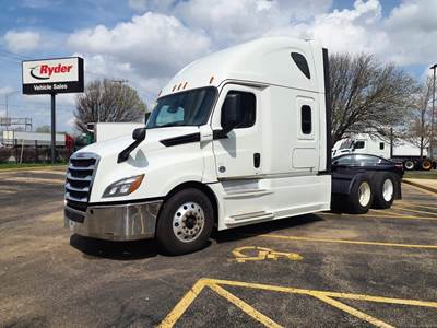 Freightliner Cascadia 126 Sleeper Semi Truck - 75" Condo Sleeper, 455HP, 12 Speed Automatic