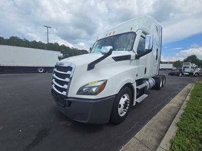 Freightliner Cascadia 126 Sleeper Semi Truck - 72" Mid Roof Sleeper, 455HP, 12 Speed Automatic