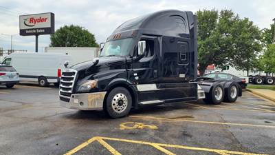 Freightliner Cascadia 126 Sleeper Semi Truck - 75" Condo Sleeper, 455HP, 10 Speed Manual