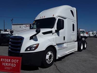 Freightliner Cascadia 126 Sleeper Semi Truck - 72" Condo Sleeper, 455HP, 12 Speed Automatic