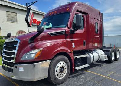 Freightliner Cascadia 126 Sleeper Semi Truck - 52" Mid Roof Sleeper, 450HP, 12 Speed Automatic