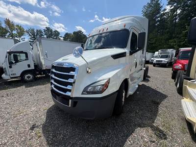 Freightliner Cascadia 126 Sleeper Semi Truck - 72" Mid Roof Sleeper, 455HP, 12 Speed Automatic