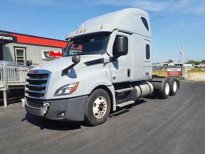 Freightliner Cascadia 126 Sleeper Semi Truck - 72" Mid Roof Sleeper, 455HP, 10 Speed Manual