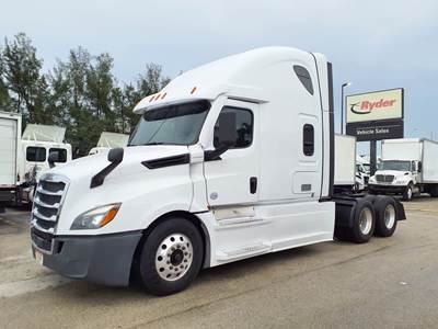 Freightliner Cascadia 126 Sleeper Semi Truck - 72" Condo Sleeper, 455HP, 12 Speed Automatic