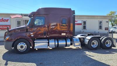Freightliner Cascadia 126 Sleeper Semi Truck - 52" Mid Roof Sleeper, 455HP, 12 Speed Automatic