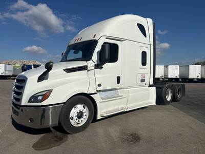 Freightliner Cascadia 126 Sleeper Semi Truck - 42" Mid Roof Sleeper, 455HP, 10 Speed Manual