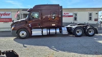 Freightliner Cascadia 126 Sleeper Semi Truck - 52" Mid Roof Sleeper, 455HP, 12 Speed Automatic