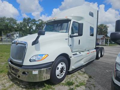 International LT625 Sleeper Semi Truck - 48" Mid Roof Sleeper, 450HP, 12 Speed Automatic