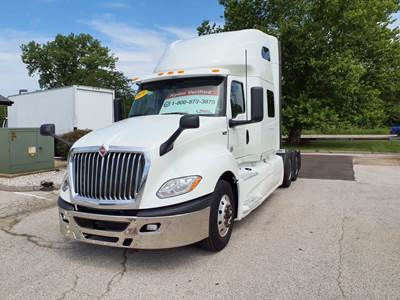 International LT625 Sleeper Semi Truck - 72" Condo Sleeper, 450HP, 12 Speed Automatic