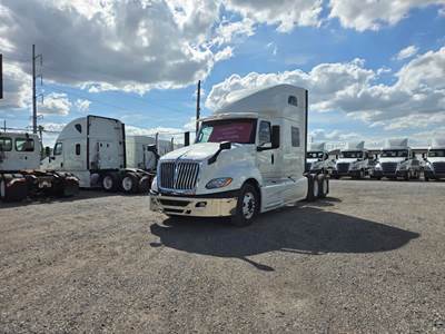 International LT625 Sleeper Semi Truck - 72" Condo Sleeper, 450HP, 12 Speed Automatic