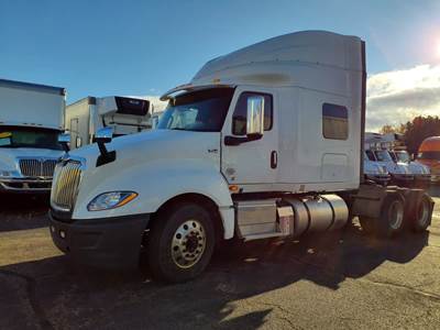 International LT625 Sleeper Semi Truck - 72" Condo Sleeper, 10 Speed Manual