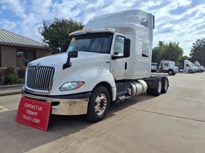 International LT625 Sleeper Semi Truck - 72" Condo Sleeper, 450HP, 10 Speed Automatic
