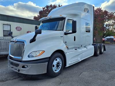 International LT625 Sleeper Semi Truck - 72" Condo Sleeper, 450HP, 12 Speed Automatic