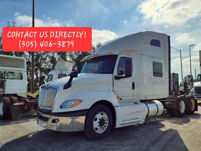International LT625 Sleeper Semi Truck - 72" Condo Sleeper, 450HP, 12 Speed Automatic