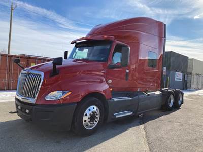 International LT625 Sleeper Semi Truck - 74" Condo Sleeper, 450HP, 12 Speed Automatic
