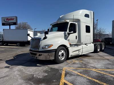 International LT625 Sleeper Semi Truck - 73" Condo Sleeper, 450HP, 12 Speed Automatic