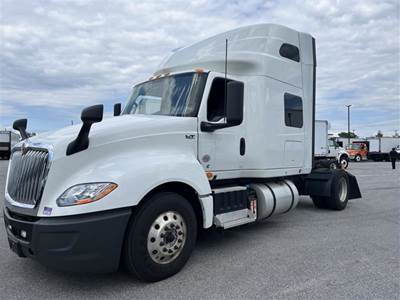 International LT625 Single Axle Sleeper Semi Truck - 72" Condo Sleeper, 450HP, 10 Speed Manual