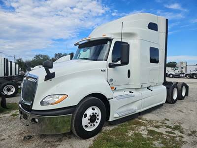 International LT625 Sleeper Semi Truck - 74" Condo Sleeper, 450HP, 12 Speed Automatic