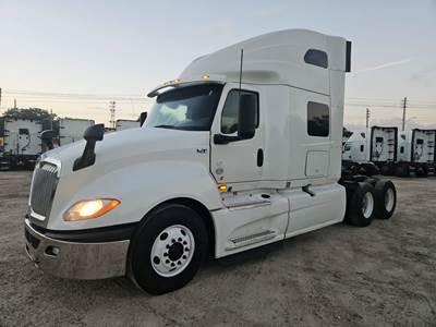 International LT625 Sleeper Semi Truck - 74" Condo Sleeper, 450HP, 12 Speed Automatic