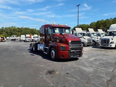 Mack Anthem 64T Sleeper Semi Truck - 70" Flat Top Sleeper, 12 Speed Automatic