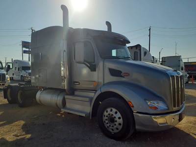 Peterbilt 579 Sleeper Semi Truck - 48" Mid Roof Sleeper, 500HP, 13 Speed Manual