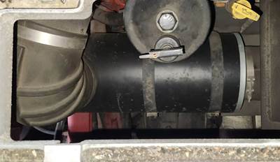 (Used) 2018 Ferrara Fire Apparatus, Air Cleaner- Side: Center Of Truck, Color: