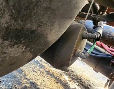 Freightliner Cascadia 113 Air Tank