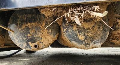 Freightliner Cascadia 125 Air Tank