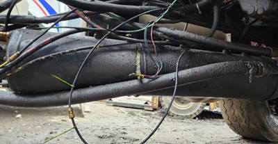 Freightliner FL112 Air Tank