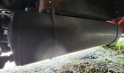 International 4300LP Air Tank for a 2009 International 4300 LP