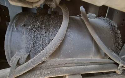 Mack Granite GU533 Air Tank for a 2018 Mack GU533