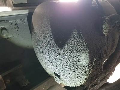 Mack Granite GU713 Air Tank for a 2016 Mack GU713