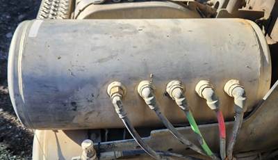 Mack Granite GU813 Air Tank for a 2017 Mack GU813