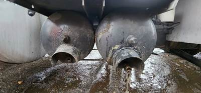 Peterbilt 340 Air Tank