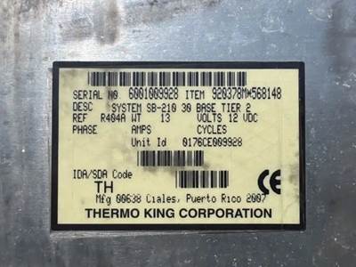 Thermo King SB-210 Auxiliary Power Unit (APU)
