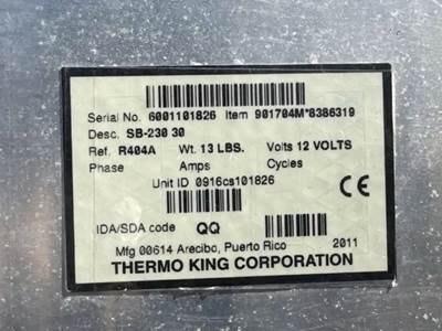 Thermo King SB-230 Auxiliary Power Unit (APU)