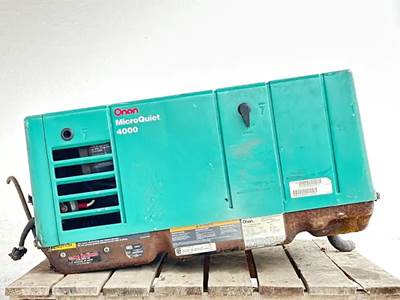 (Used) 2005 Onan Microquiet 4000, Cummins Power Generator- Serial Number: