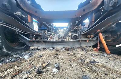 International MV607 Front Axle Assembly