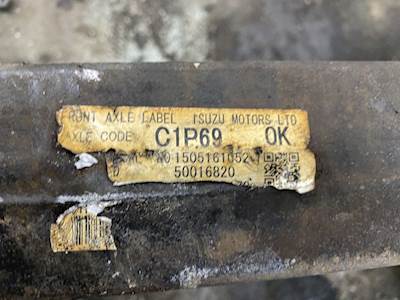 Isuzu NPR XD Front Axle Assembly for a 2016 Isuzu NPR-XD