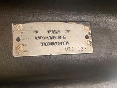 Meritor-Rockwell FL94 Front Axle Assembly for a 2001 Spartan Gladiator