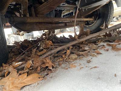 Mitsubishi FE83D Front Axle Assembly