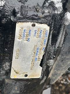 Dana P20060 Rear Axle Assembly for a 2016 Kenworth K370